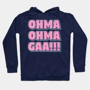 New jeans OMG oh ma ga ohmaga omaga text bunnies tokki | Morcaworks Hoodie